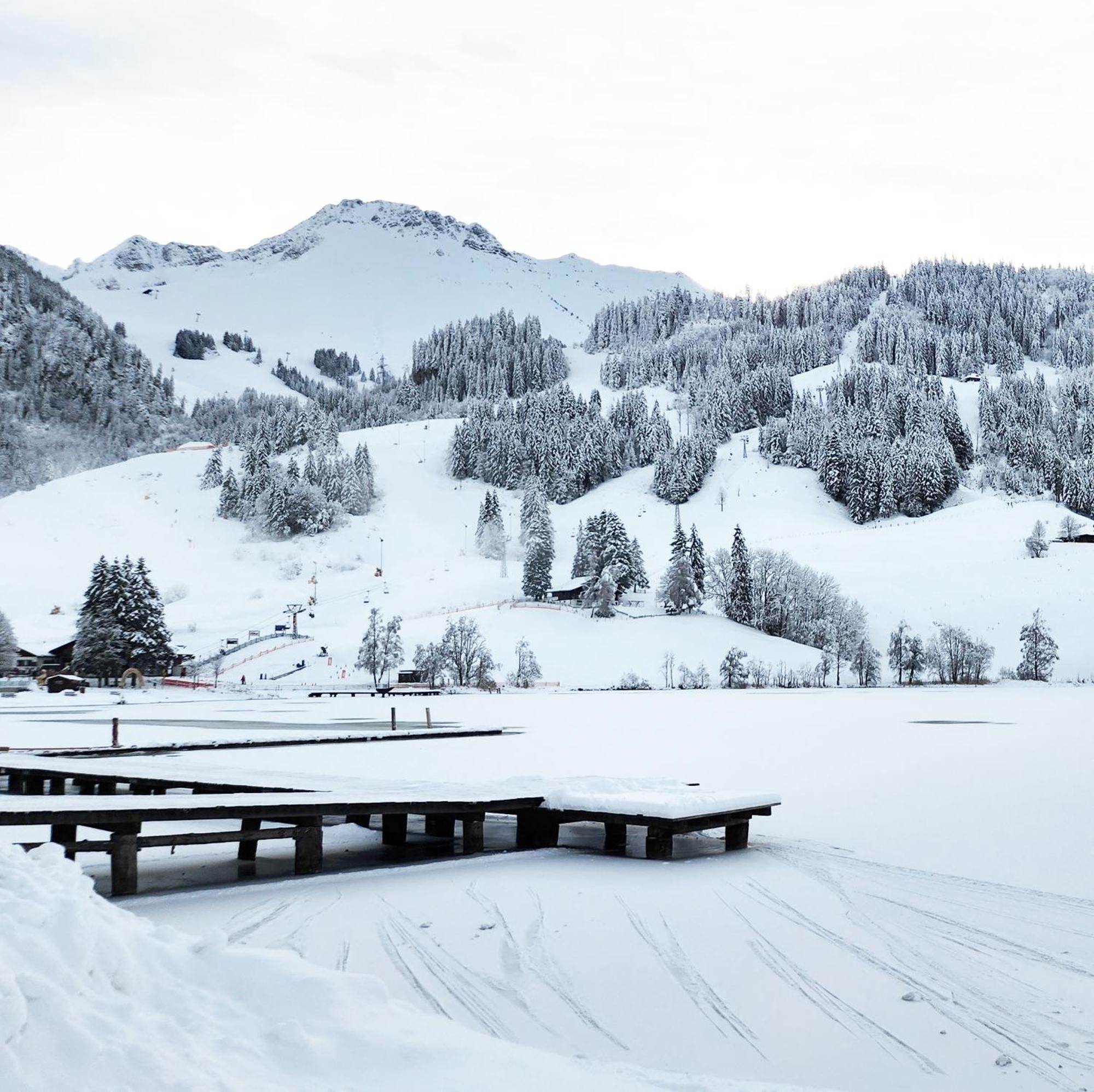 Pension Fein & Sein Bad-Schwarzsee Bagian luar foto