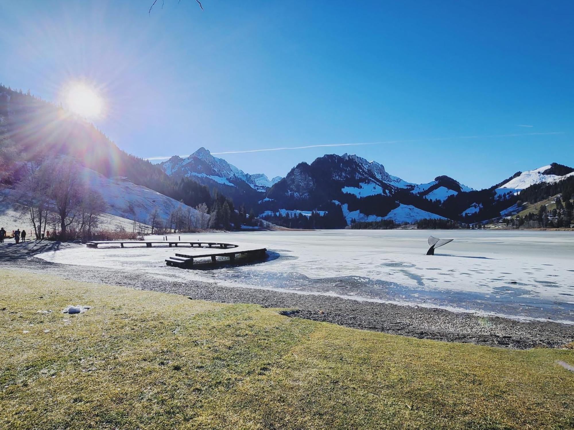 Pension Fein & Sein Bad-Schwarzsee Bagian luar foto
